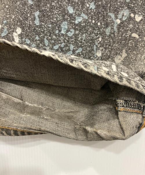 SUGARHILL（シュガーヒル）SUGARHILL (シュガーヒル) MOLDED DENIM TROUSERS WIDE CUT/カビ加工バギーデニムパンツ インディゴ サイズ:32の古着・服飾アイテム