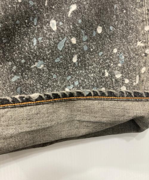 SUGARHILL（シュガーヒル）SUGARHILL (シュガーヒル) MOLDED DENIM TROUSERS WIDE CUT/カビ加工バギーデニムパンツ インディゴ サイズ:32の古着・服飾アイテム