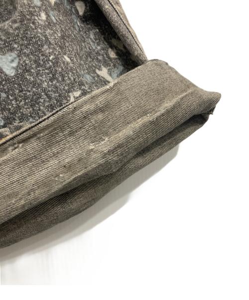 SUGARHILL（シュガーヒル）SUGARHILL (シュガーヒル) MOLDED DENIM TROUSERS WIDE CUT/カビ加工バギーデニムパンツ インディゴ サイズ:32の古着・服飾アイテム