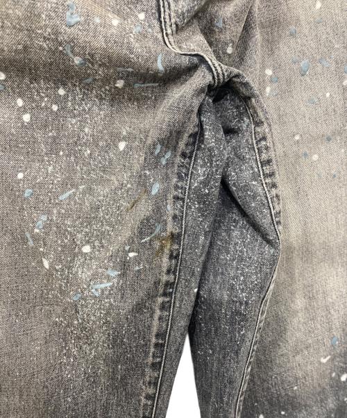 SUGARHILL（シュガーヒル）SUGARHILL (シュガーヒル) MOLDED DENIM TROUSERS WIDE CUT/カビ加工バギーデニムパンツ インディゴ サイズ:32の古着・服飾アイテム