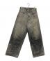 SUGARHILL (シュガーヒル) MOLDED DENIM TROUSERS WIDE CUT/カビ加工バギーデニムパンツ インディゴ サイズ:32：44000円