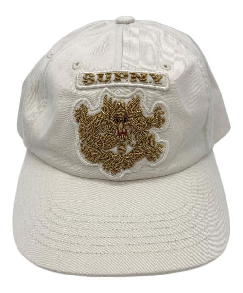 SUPREME（シュプリーム）Supreme (シュプリーム) Bullion Dragon 6-Panel/ブリオン ドラゴン 6パネルキャップ ホワイト サイズ:-の古着・服飾アイテム
