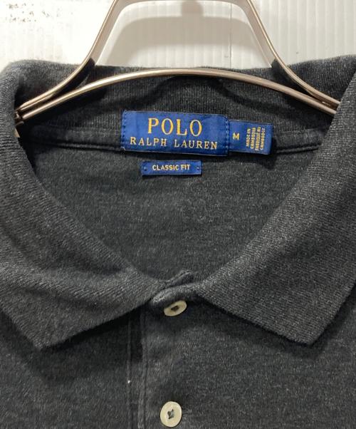 POLO RALPH LAUREN（ポロ・ラルフローレン）POLO RALPH LAUREN (ポロ・ラルフローレン) ポロシャツ グレー サイズ:Mの古着・服飾アイテム