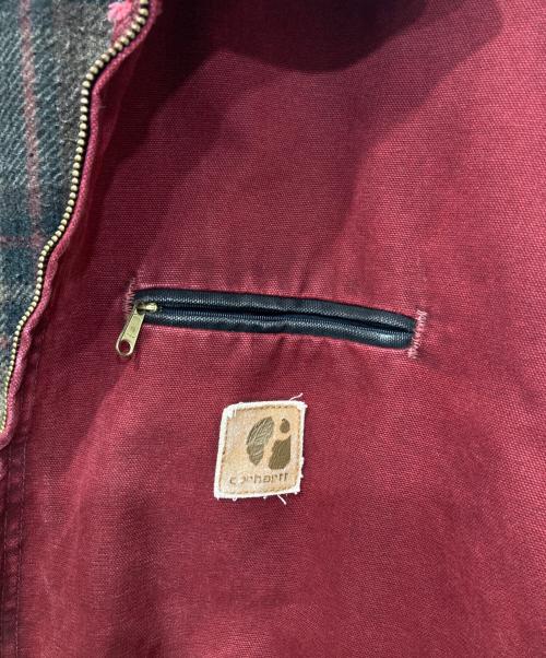 CarHartt（カーハート）CarHartt (カーハート) 00's デトロイトジャケット/Detroit Jacket クリムゾンレッド/Crimson Red サイズ:XXLの古着・服飾アイテム