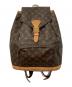 LOUIS VUITTON（ルイ ヴィトン）の古着「モノグラム モンスリGM リュック」
