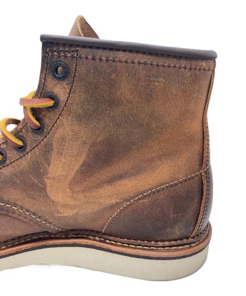 RED WING（レッドウィング）RED WING (レッドウィング) 6-inch Classic Moc ブラウン サイズ:26cm/US8/UK7/EUR41の古着・服飾アイテム