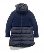 HERNOヘルノ）の古着「切替ダウンコート」｜ネイビー