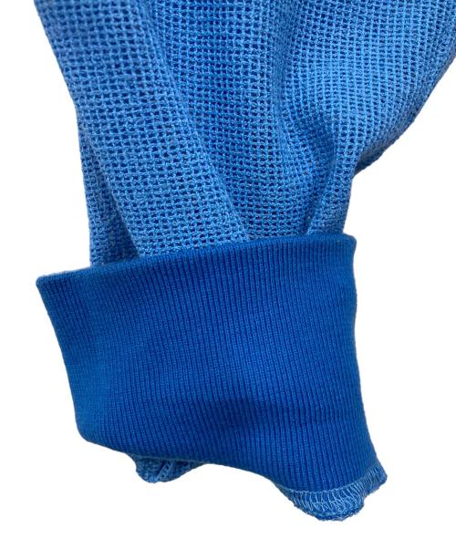 HOMELESS TAILOR（ホームレステイラー）HOMELESS TAILOR (ホームレステイラー) KA-RA-MI TOP/切替カットソー ブルー サイズ:Fの古着・服飾アイテム