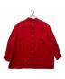 HOMELESS TAILOR（ホームレステイラー）の古着「スタンドカラーシャツ」｜レッド