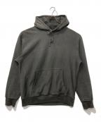 stussyステューシー）の古着「BUANA HOODIE PIGMENT DYED」｜グレー