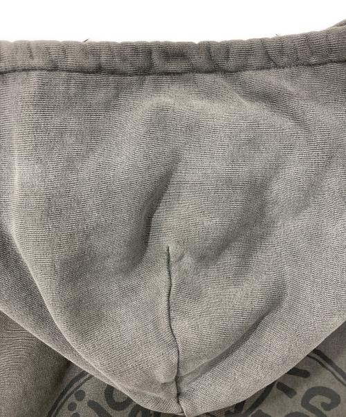 stussy（ステューシー）stussy (ステューシー) BUANA HOODIE PIGMENT DYED グレー サイズ:MEDIUMの古着・服飾アイテム