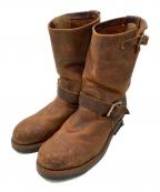 RED WINGレッドウィング）の古着「エンジニアブーツ」｜ブラウン