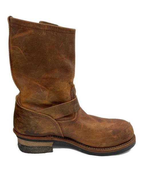 RED WING（レッドウィング）RED WING (レッドウィング) エンジニアブーツ ブラウン サイズ:27cm/US9/UK8/FR42.0の古着・服飾アイテム
