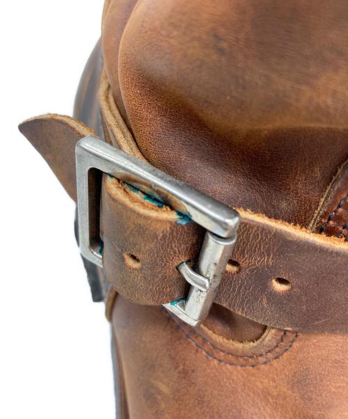 RED WING（レッドウィング）RED WING (レッドウィング) エンジニアブーツ ブラウン サイズ:27cm/US9/UK8/FR42.0の古着・服飾アイテム