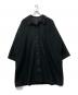 mizuiro-ind（ミズイロインド）の古着「ウールブレンドスタンドカラーコート」｜ブラック