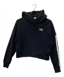 Y-3（ワイスリー）の古着「CH1 STRIPES HOODIE」｜ブラック