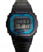 CASIOカシオ）の古着「リストウォッチ」｜ブラック×ブルー