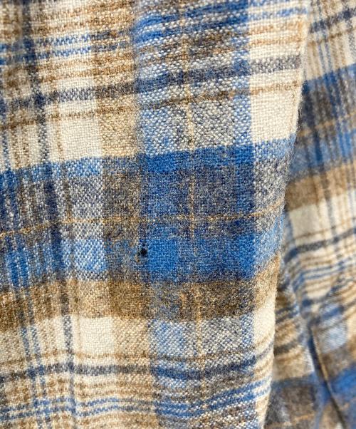 PENDLETON（ペンドルトン）PENDLETON (ペンドルトン) ネルシャツ ブルー×グレー サイズ:Ｓの古着・服飾アイテム