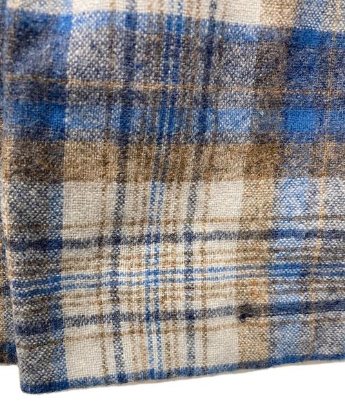 PENDLETON（ペンドルトン）PENDLETON (ペンドルトン) ネルシャツ ブルー×グレー サイズ:Ｓの古着・服飾アイテム