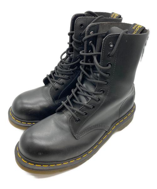 Dr.Martens（ドクターマーチン）Dr.Martens (ドクターマーチン) 10ホールブーツ ブラック サイズ:UK8/EU42/US9の古着・服飾アイテム