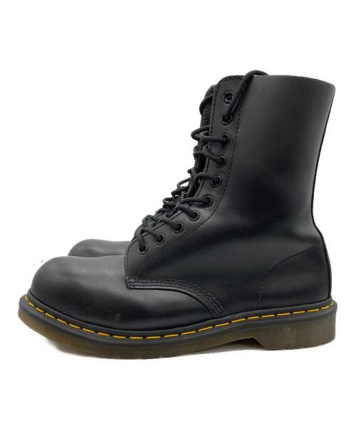 Dr.Martens（ドクターマーチン）Dr.Martens (ドクターマーチン) 10ホールブーツ ブラック サイズ:UK8/EU42/US9の古着・服飾アイテム