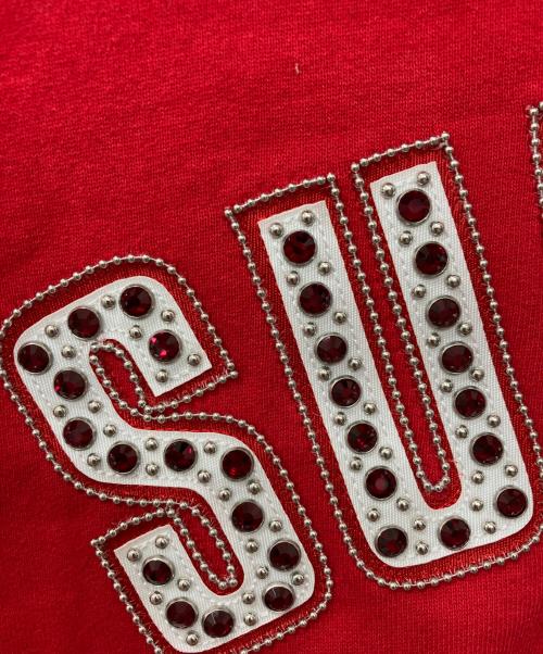 SUPREME（シュプリーム）SUPREME (シュプリーム) b.b.Simon (ビービーサイモン) Zip Up Hooded Sweatshirt/ジップアップ　フーデッド　スウェットシャツ レッド サイズ:Mの古着・服飾アイテム