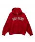 SUPREME（シュプリーム）の古着「Zip Up Hooded Sweatshirt/ジップアップ　フーデッド　スウェットシャツ」｜レッド