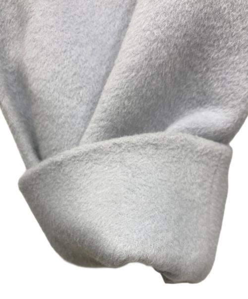 Lily Brown（リリーブラウン）Lily Brown (リリーブラウン) ノーカラーコート スカイブルーの古着・服飾アイテム