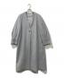 Lily Brown（リリーブラウン）の古着「ノーカラーコート」｜スカイブルー