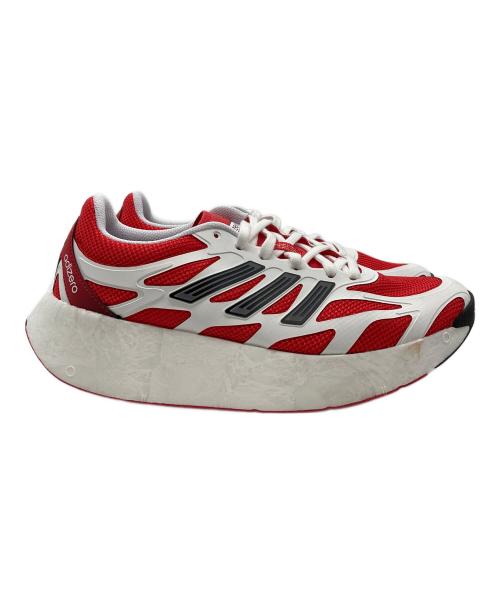 adidas（アディダス）adidas (アディダス) アディゼロ アルク / Adizero Aruku ホワイト×レッド サイズ:26.5cm/US8.5/UK8/EU42の古着・服飾アイテム