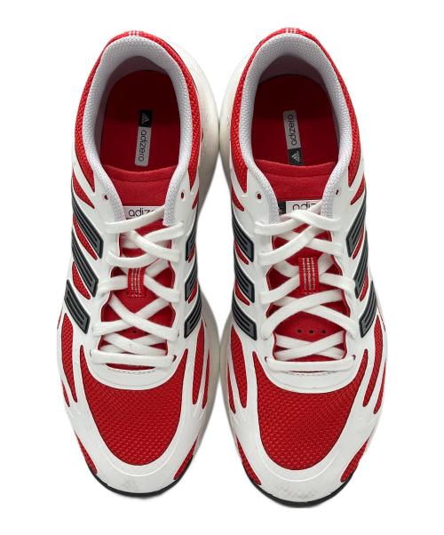 adidas（アディダス）adidas (アディダス) アディゼロ アルク / Adizero Aruku ホワイト×レッド サイズ:26.5cm/US8.5/UK8/EU42の古着・服飾アイテム