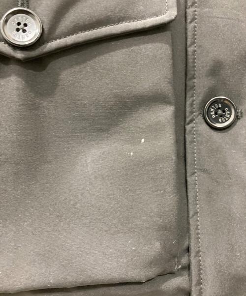 DANTON（ダントン）DANTON (ダントン) ファー付きダウンジャケット ブラック サイズ:38の古着・服飾アイテム