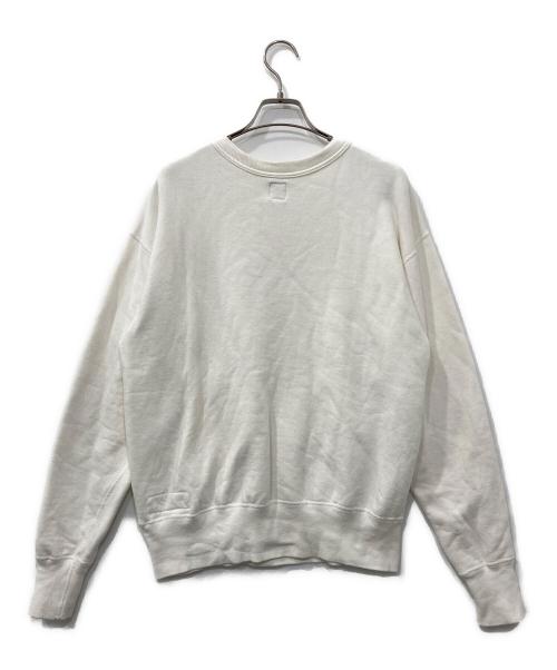 HUMAN MADE（ヒューマンメイド）HUMAN MADE (ヒューマンメイド) TSURIAMI SWEATSHIRT #4 ホワイト サイズ:Mの古着・服飾アイテム