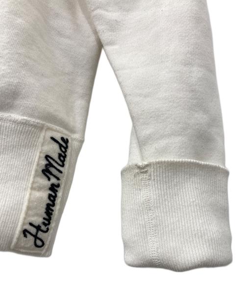 HUMAN MADE（ヒューマンメイド）HUMAN MADE (ヒューマンメイド) TSURIAMI SWEATSHIRT #4 ホワイト サイズ:Mの古着・服飾アイテム