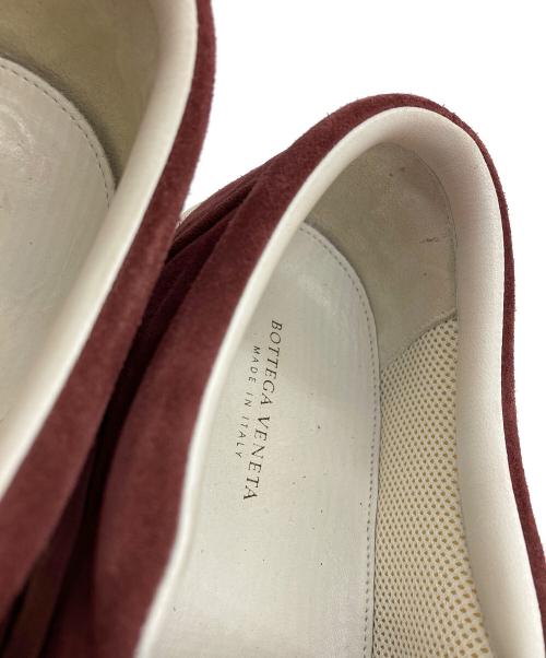 BOTTEGA VENETA（ボッテガベネタ）BOTTEGA VENETA (ボッテガベネタ) イントレチャート スリッポン スニーカー ブラウン サイズ:43の古着・服飾アイテム