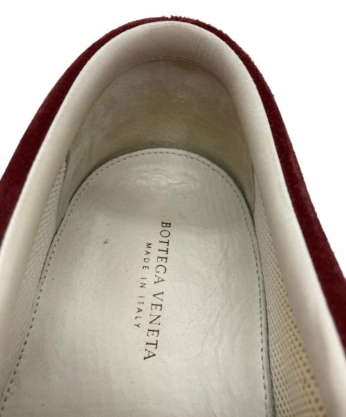 BOTTEGA VENETA（ボッテガベネタ）BOTTEGA VENETA (ボッテガベネタ) イントレチャート スリッポン スニーカー ブラウン サイズ:43の古着・服飾アイテム