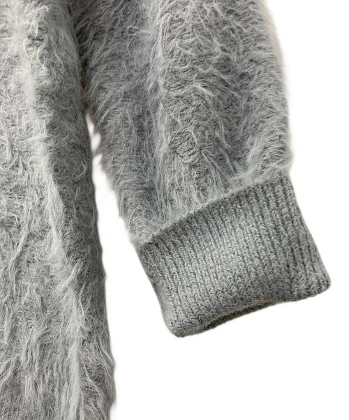 NUMBER (N)INE（ナンバーナイン）NUMBER (N)INE (ナンバーナイン) フェザーファーヤーン ニット グレー サイズ:1の古着・服飾アイテム