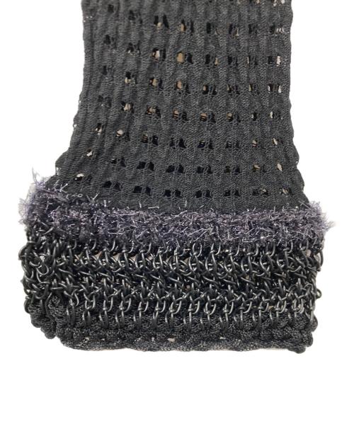 TOGA ARCHIVES（トーガアーカイブス）TOGA ARCHIVES (トーガアーカイブス) メッシュカットソー ブラック サイズ:36の古着・服飾アイテム