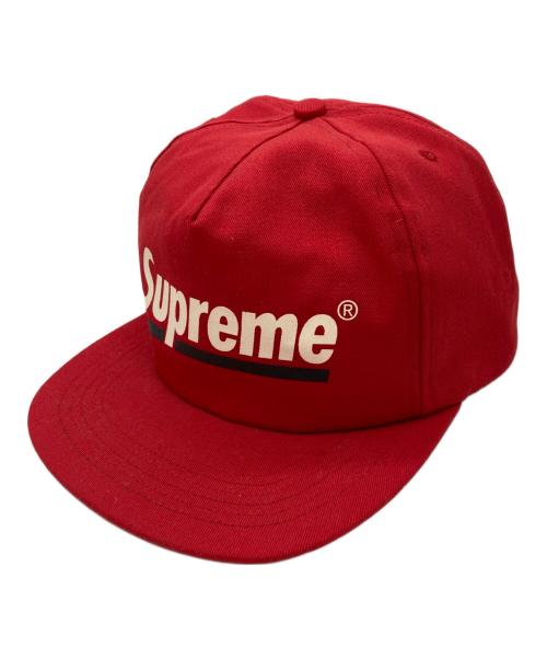 SUPREME（シュプリーム）Supreme (シュプリーム) Underline 5-Panel/アンダーライン 5パネルキャップ レッド サイズ:-の古着・服飾アイテム