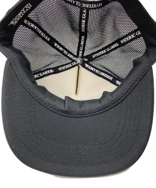 Hysteric Glamour（ヒステリックグラマー）Hysteric Glamour (ヒステリックグラマー) SOUND AND VIBRATION メッシュキャップ ブラック サイズ:-の古着・服飾アイテム