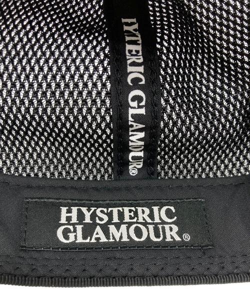 Hysteric Glamour（ヒステリックグラマー）Hysteric Glamour (ヒステリックグラマー) SOUND AND VIBRATION メッシュキャップ ブラック サイズ:-の古着・服飾アイテム
