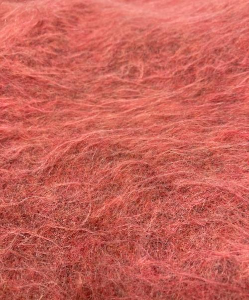 MARNI（マルニ）MARNI (マルニ) モヘヤブレンドフリンジストール ピンクの古着・服飾アイテム