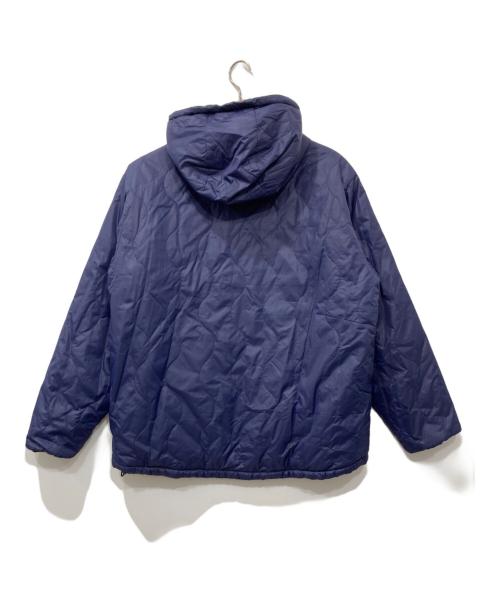 WILD THINGS（ワイルドシングス）WILD THINGS (ワイルドシングス) QUILTED PARKA/キルテッドパーカー/リバーシブルジャケット パープル×グリーン サイズ:XLの古着・服飾アイテム