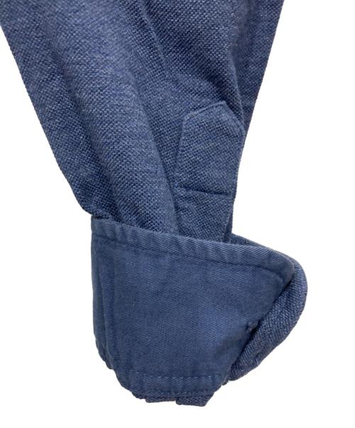 RALPH LAUREN Purple Label（ラルフ ローレン パープル レーベル）RALPH LAUREN PURPLE LABEL (ラルフ ローレン パープル レーベル) ジャージーシャツ ブルー サイズ:Mの古着・服飾アイテム