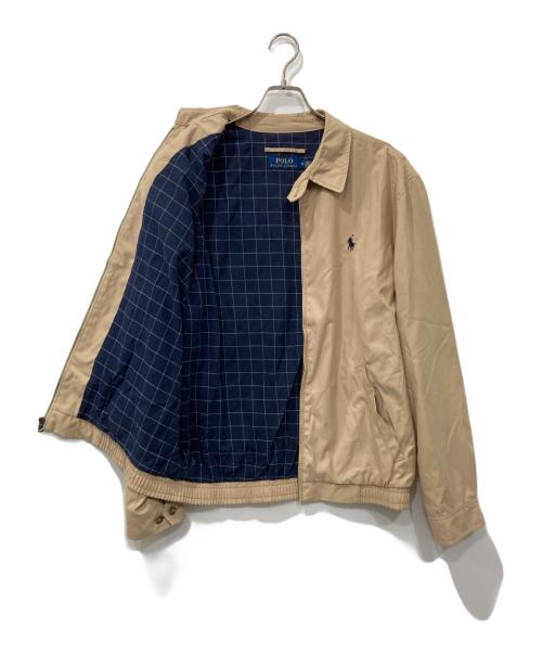 POLO RALPH LAUREN（ポロ・ラルフローレン）POLO RALPH LAUREN (ポロ・ラルフローレン) スイングトップ ベージュ サイズ:Mの古着・服飾アイテム