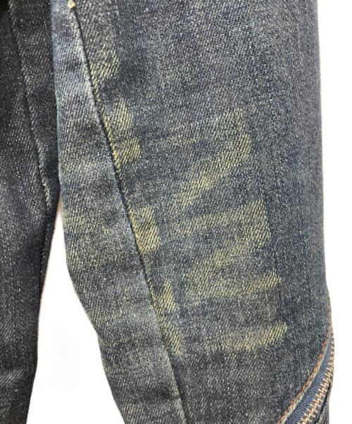 JACKROSE VINTAGE（ジャックローズヴィンテージ）JACKROSE VINTAGE (ジャックローズヴィンテージ) デニムライダースジャケット インディゴ サイズ:3の古着・服飾アイテム