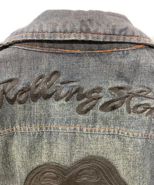 JACKROSE VINTAGE（ジャックローズヴィンテージ）JACKROSE VINTAGE (ジャックローズヴィンテージ) デニムライダースジャケット インディゴ サイズ:3の古着・服飾アイテム