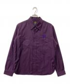 Needlesニードルズ）の古着「Work Shirts」｜パープル