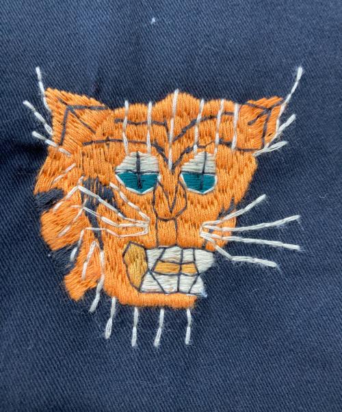 waiper（ワイパー）WAIPER (ワイパー) SOUVENIR VIETNAM JACKET/スーベニアーズ　ベトナム　ジャケット ブラック サイズ:Mの古着・服飾アイテム