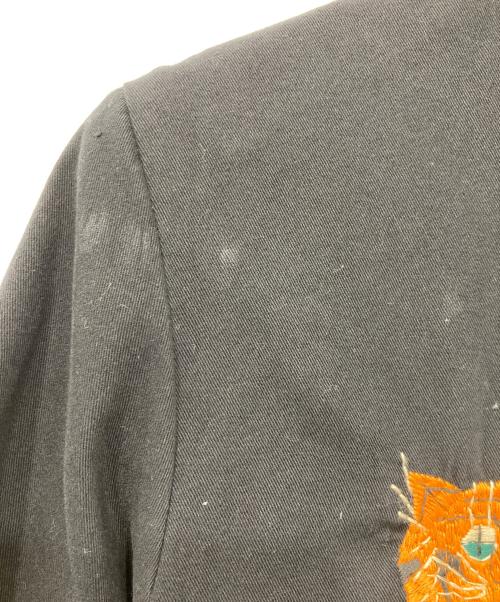 waiper（ワイパー）WAIPER (ワイパー) SOUVENIR VIETNAM JACKET/スーベニアーズ　ベトナム　ジャケット ブラック サイズ:Mの古着・服飾アイテム